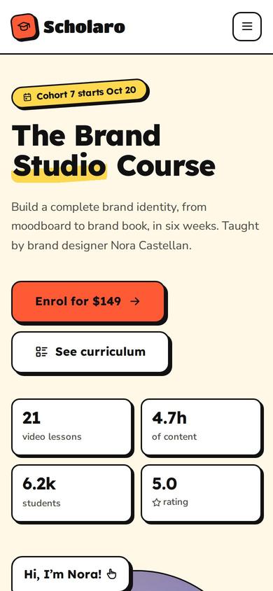 Scholaro on mobile